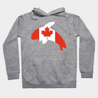 Orca Whale Canada Hoodie